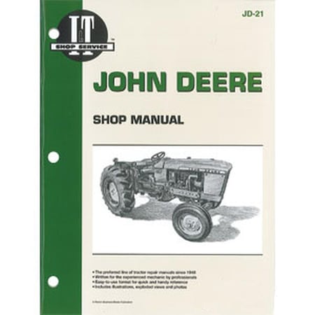 Aftermarket IAndT Shop Sevice Manual Fits Fits John Deere Fits JD 1010 2010 Tractor Serie JD21